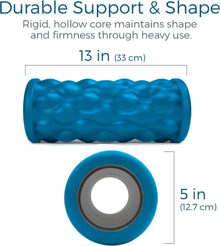 Miniatura 2 de Teeter Rodillo de espuma de masaje, texturizado para alivio muscular de tejido profundo para aumentar la recuperación, flexibilidad, movilidad