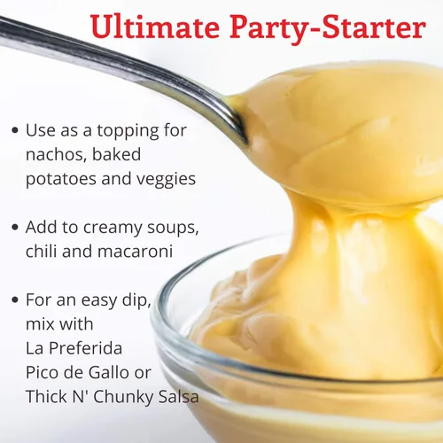 Miniatura 3 de La Preferida Salsa de queso nacho, 6.6 libras