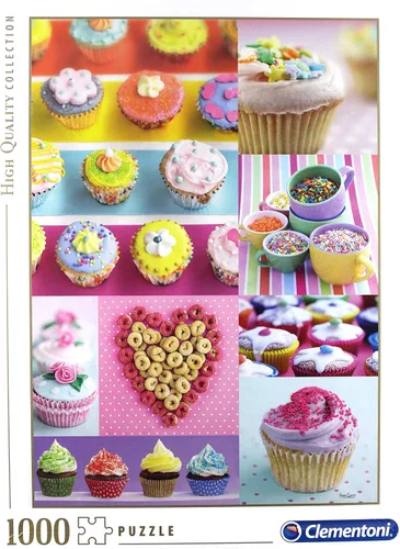 Miniatura 2 de Clementoni 39419 Clementoni-39419-Colección de alta calidad, donas dulces, 1000 piezas, multicolor