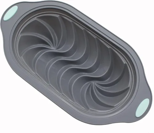 Miniatura 4 de Anillo de acero de grado alimenticio Bandeja de pastel de silicona para tostadas, moldes para hornear pan, molde rectangular para tartas, rosca