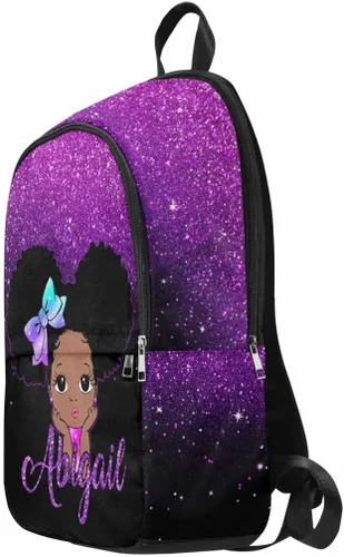 Miniatura 185 de Texto personalizado Elefante desgaste gafas mochila mochila mochila casual Daypack bolsa para mamá niñas, color86-4, Mochilas Daypack