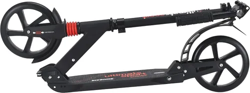 Miniatura 2 de New Bounce Patinete de ruedas grandes para niños de 8 años en adelante con manubrio ajustable, el mejor scooter deportivo es perfecto para niños más