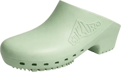 Miniatura 21 de CALZURO Zuecos de Trabajo Clásicos Sin Agujeros - Zuecos de Enfermería Unisex - Zapatos Antideslizantes - Zapatos de Cocina de Goma Autoclavables