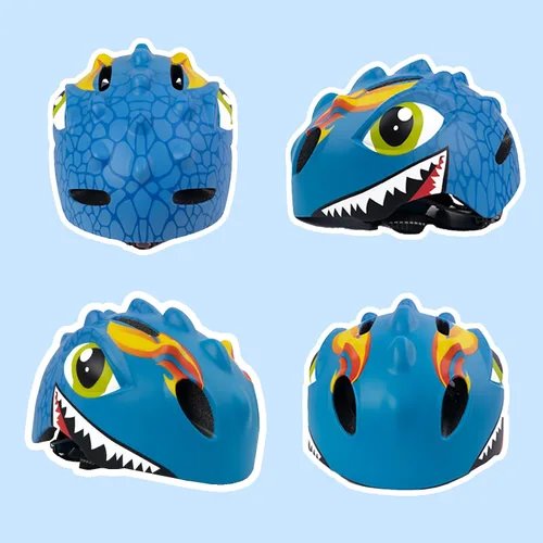 Miniatura 4 de Toddler Helmet Kids Bike Helmet for 2 3 4 5 6 7 8 Years Old Girls with 3D Dinosaur Design Protective Gear Set and Safety Certified, Toddler Bike