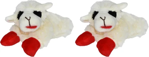 Miniatura 10 de Multipet Lamb Chop Juguete de Peluche para Perros - Juguete Chirriante para Todos los Perros - Peluche Extra Suave - Animal de Peluche