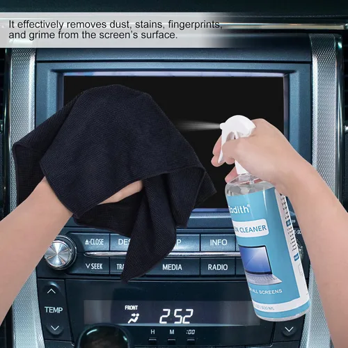 Miniatura 5 de Limpiador de pantalla de 17.9 onzas Spray Cadith Kit de limpieza de pantalla táctil para pantalla de TV, computadora, computadora portátil