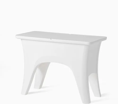 Miniatura 8 de Step2 Vero - Mesa auxiliar con bandeja para servir, muebles de patio impermeables para exteriores e interiores, uso en piscinas de hasta 9 pulgadas