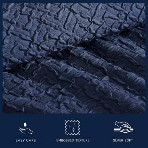 Miniatura 6 de Nautica - Juego de funda de edredón tamaño King, ropa de cama de microfibra suave y acogedora con fundas a juego, decoración del hogar para todas