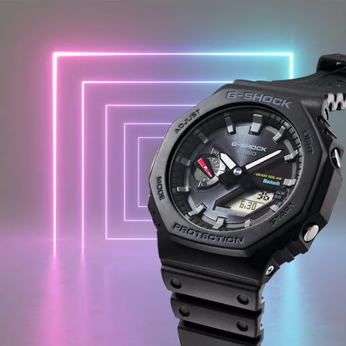 Miniatura 3 de G-Shock GAB2100-1A Bluetooth Solar Serie GAB2100 negro Negro