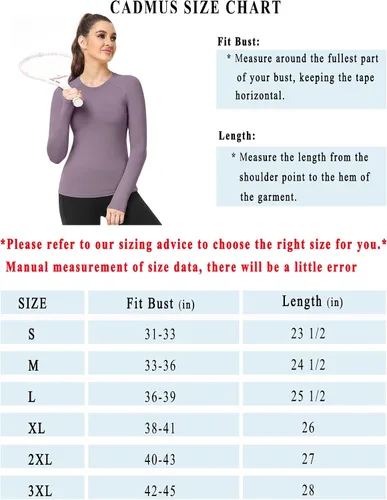 Miniatura 4 de CADMUS Camisa de manga larga para correr de secado rápido para mujer