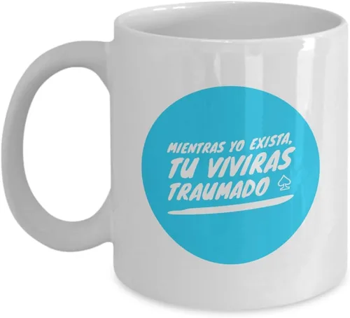 Miniatura 5 de Taza de Cafe Viviras Vaso, taza café divertidas, tazas personalizadas, taza de café inspiradoras, taza con mensajes positivos., 11onza