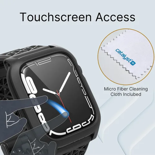 Miniatura 4 de Catalyst Active Defense - Funda para Apple Watch Series 9/8/7 de 1.614 pulgadas, a prueba de caídas de 10 pies, resistente a golpes y arañazos
