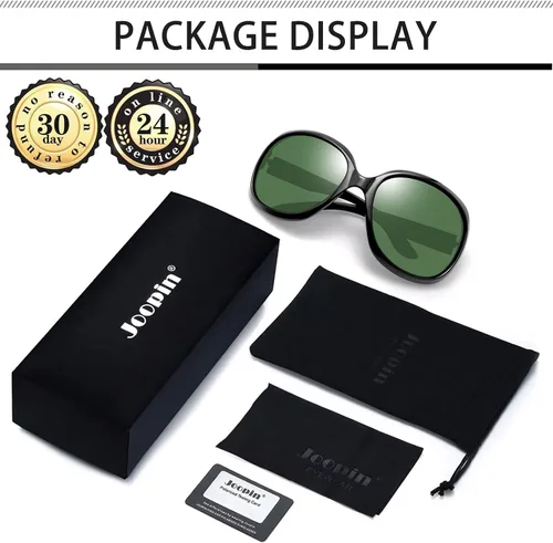 Miniatura 166 de Joopin Lentes de sol de gran tamaño para mujer, polarizados, grandes, para conducción, protección UV, grandes sombras