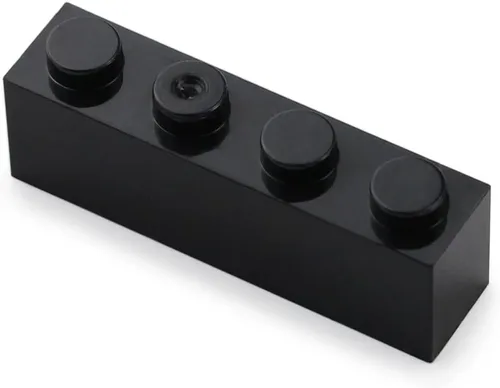Miniatura 2 de Juego de 360 piezas de ladrillos de 1 x 4, piezas clásicas negras, juego creativo de bloques de juego, accesorios básicos compatibles con 3010 3066