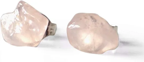 Pendientes de tuerca de cristal de piedra natal aleternativa para mujer y hombre
