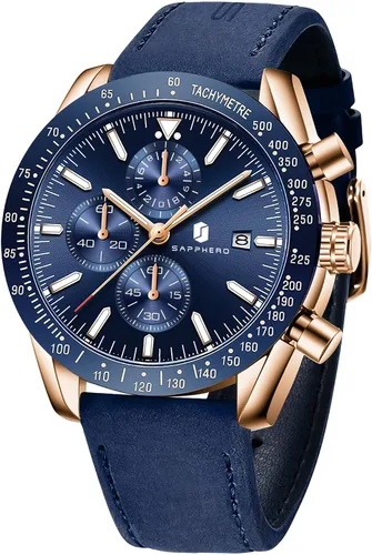 Miniatura 8 de BENYAR Reloj analógico de cuarzo cronógrafo impermeable luminoso de diseñador para hombre, reloj de pulsera para hombre, para negocios, trabajo