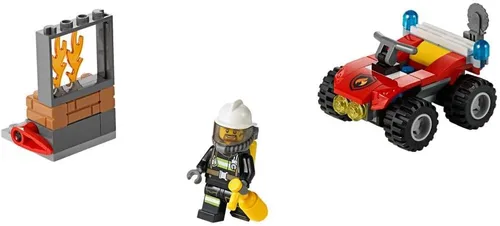 Miniatura 3 de Juego LEGO CITY Fire ATV 60105