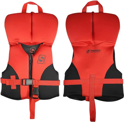 Miniatura 22 de Seachoice Evoprene - Chaleco salvavidas multideporte, nivel 70, tallas de niño a adulto Azul/Negro
