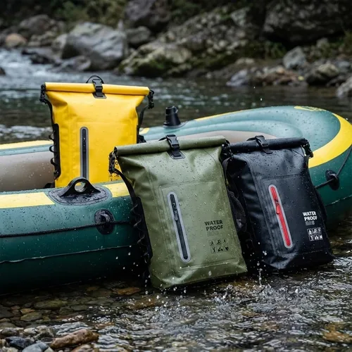 Miniatura 5 de Dry Bag - Bolsa impermeable de 25 litros, flotantes y ligeras para mujer, mochila impermeable para kayak, canotaje, pesca, remo, campamento