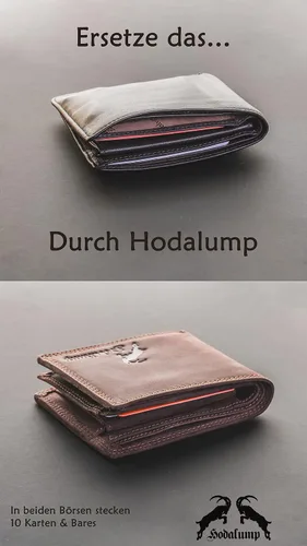 Miniatura 7 de Hodalump Carteras para hombre, Premium Hodalump 1173, Vintage