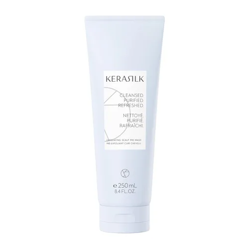 KERASILK Prelavado exfoliante del cuero cabelludo | Limpieza suave y profunda | Elimina el exceso de sebo y las células muertas de la piel | Deja el