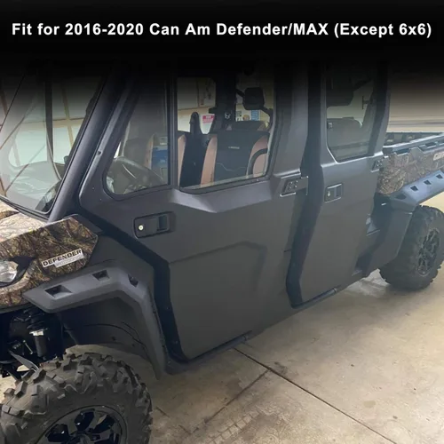 Miniatura 6 de KIWI MASTER Extensiones de guardabarros para 2016-2026 Can Am Defender (no HD11), accesorios extendidos para aletas de barro 715006821 715002424