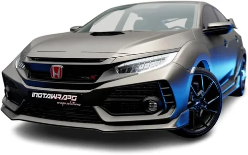 3M - Rollo de envoltura para automóvil 2080 de titanio cepillado | BR230 | (muestra de 3 pulg x 5 pulg) | Envoltura de vinilo automotriz para
