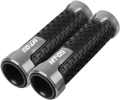 Miniatura 17 de Para Yamaha MT-09 FZ-09 2014 2015 2016 MT09 FZ09 MT FZ 09 Accesorios de motocicleta Manillar Grips Mano extremos Cap (Color : A Negro)