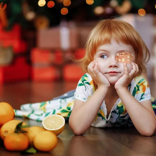 Miniatura 6 de 40 parches para ojos para niños, parches para los ojos para niños, parches adhesivos para los ojos para niños con ojo perezoso, algodón que bloquea
