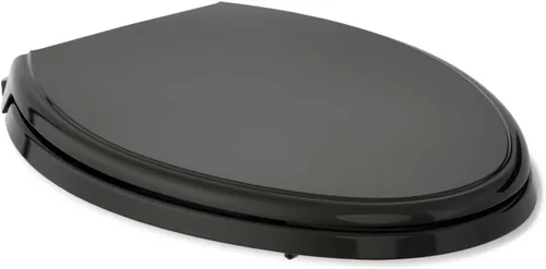Miniatura 13 de KOHLER 4733-RL-7 Glenbury ReadyLatch - Asiento de inodoro alargado con cierre silencioso, asientos de inodoro con cierre suave, color negro
