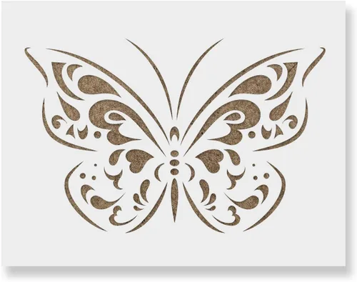 Plantilla de mariposa - Mariposa, plantillas de mariposa, plantilla para pintar, plantilla de mariposa, arte de mariposa