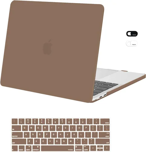 Miniatura 16 de MOSISO - Carcasa rígida de plástico, compatible con MacBook Pro de 13 pulgadas y cubierta para teclado y cámara web