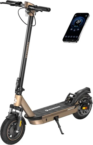 Miniatura 12 de ECOROAD EC10 Electric Scooter for Adults, 750W Motor & 25 MPH & 35 Miles Long Range, 10" Tires with Dual Suspension, Foldable Commuting E Scooter