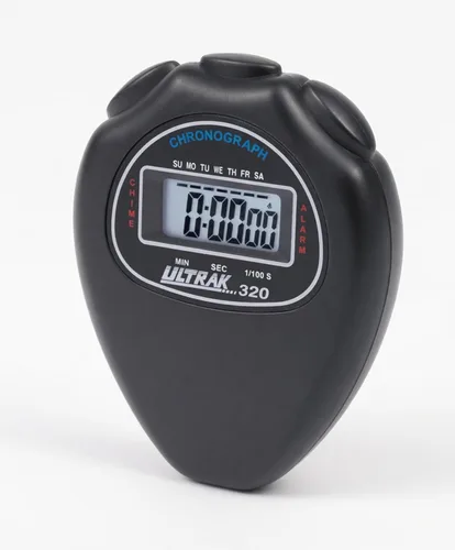 Miniatura 2 de ULTRAK Cronómetro digital 320: temporizador dividido acumulativo, pantalla grande, temporizador de 24 horas, reloj y alarma, cronómetro ligero
