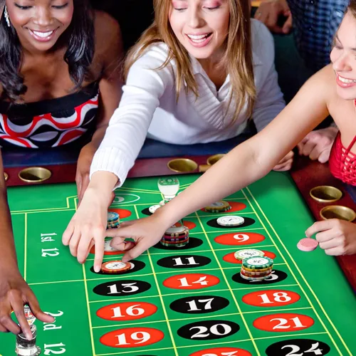Miniatura 6 de Juego de tapete para ruleta de mesa Poen, fieltro de diseño de ruleta, rueda de ruleta de goma, cubierta de mesa, tapete para dados con marcador