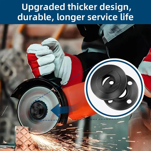 Miniatura 5 de Juego de 7 llaves de amoladora angular y amoladora angular, tuercas de bloqueo de metal de brida 5/8-11, compatibles con Dewalt, Milwaukee, Makita1
