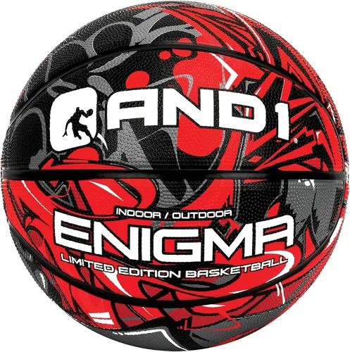 Miniatura 7 de AND1 Enigma Basketball - Streetball para uso en interiores y exteriores, construcción de canal profundo y durabilidad