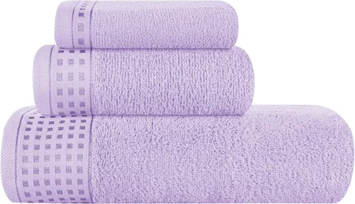 Miniatura 56 de GLAMBURG Juego de 2 toallas de baño de gran tamaño 100% algodón, 28 x 55 pulgadas, ultra suaves, altamente absorbentes, compactas, de secado rápido