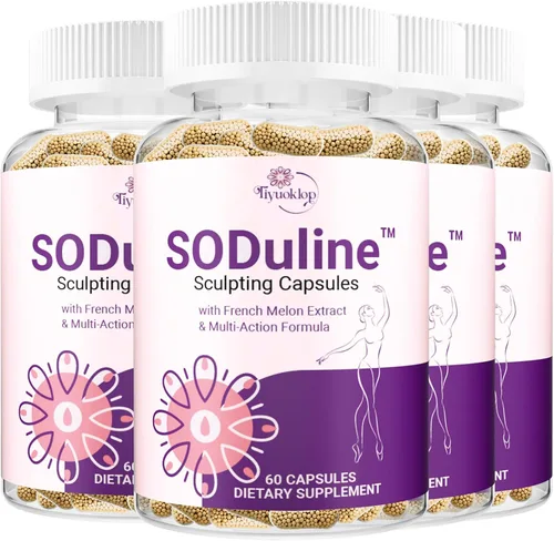 Miniatura 10 de Suplemento anticelulítico, cápsulas escultoras SODuline™ con SOD de melón francés y perlas de fito, reduce la celulitis, removedor de celulitis