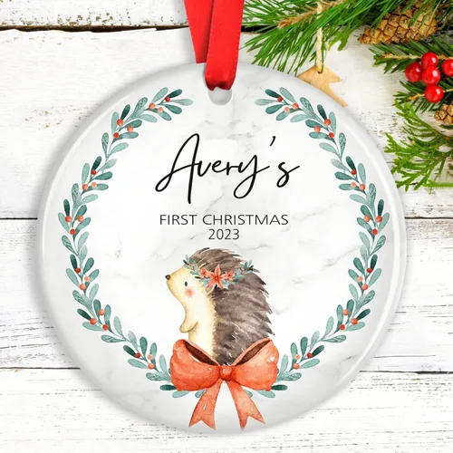 Miniatura 22 de Adornos de Navidad personalizados para camión volquete, adorno personalizado para bebé, adornos para árbol de Navidad para niños, adornos de camión