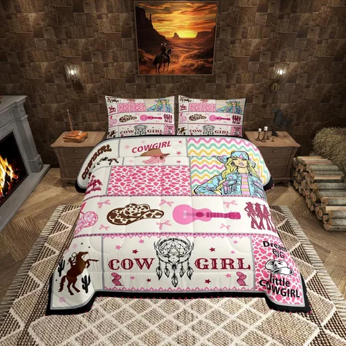 Miniatura 11 de Castle Fairy Daisy Florals Comforter Set Twin Size,Hippie Flowers Bedding Set,Kids Boys Adults Bedroom Decor,70s Retro Floral Super Soft Duvet