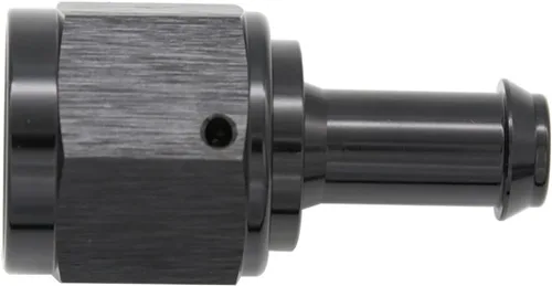 Miniatura 17 de Recta 6AN hembra giratoria a 1/4 "empuje en manguera adaptador de montaje de púas aluminio negro