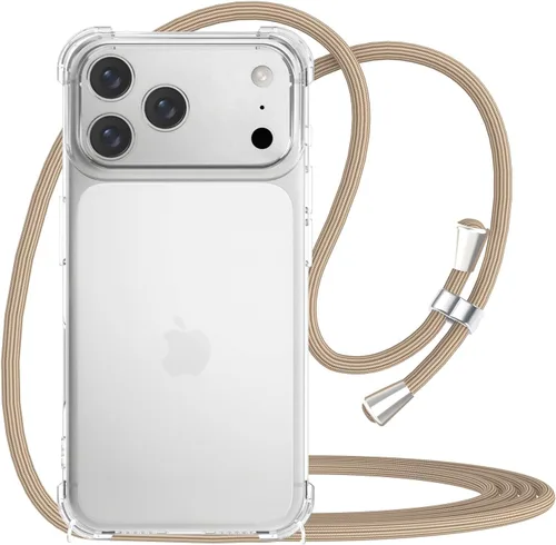 Miniatura 13 de Funda cruzada para iPhone 13 Mini, transparente, ajustable, para el hombro, correa de cordón, para mujeres y niñas, funda protectora delgada suave