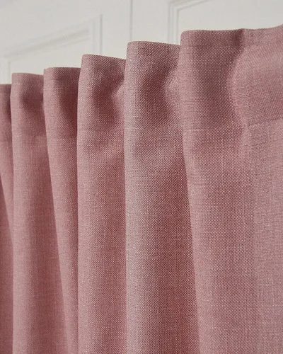 Miniatura 18 de Cortinas de lino sintético (2 paneles de 50 pulgadas de ancho x 108 pulgadas de largo, color blanco hueso)