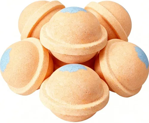 Milk Scented Bath Bomb - YC176, 4.23 oz, Pack of 6 - Perfect for Bubble Spa Bath - Essential Oil Personal Care Bath Gift for Birthday Mothers Day