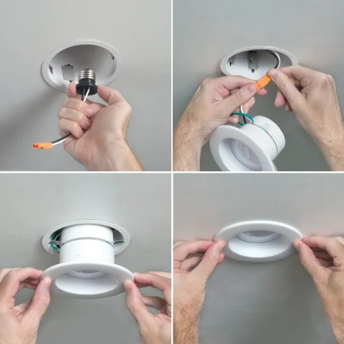 Miniatura 12 de HALO RL - Lámpara de techo empotrable LED inteligente ajustable de 4 pulgadas - 2700 K-5000 K - 5000 K