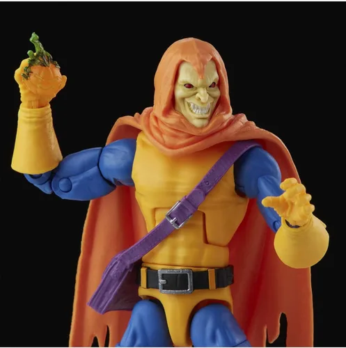 Miniatura 6 de Marvel Legends Series Spider-Man - Figura de acción Hobgoblin de 6 pulgadas, diseño inspirado en Toy Biz, incluye 3 accesorios: planeador, bomba