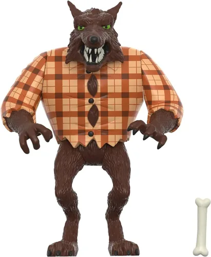 Miniatura 2 de Super7 Tim Burton's The Nightmare Before Christmas Wolfman - Figura de acción de Disney de 3.75 pulgadas con accesorio, coleccionables de películas