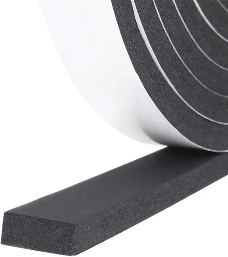 Miniatura 15 de Tira de Sellado Meteorológico para Puertas, Tira de Sellado para Puertas y Ventanas, 1 Pulgada x 1/8 Pulgada x 33 Pies, Cinta de Aislamiento