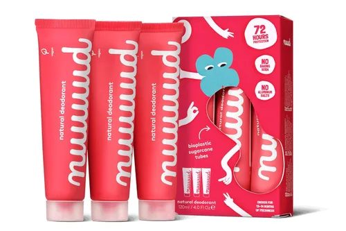 Miniatura 10 de nuud Starter Pack crema nueva 1 x 0.5 fl oz Desodorante en crema vegana 100% natural, eficaz durante 3 días, sin perfume, aluminio o alcohol